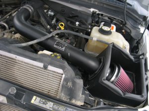 Ford F-250 SD Performance Air Intake - K&N Engineering - High Flow - Black - `07-`08